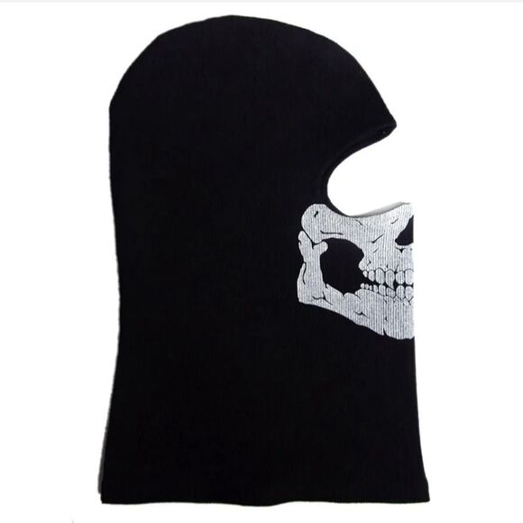 Halloween Cover Skull Full Face Balaclava Hood Ski Ghost CS Game Cosplay Mask US - Picture 5 of 6